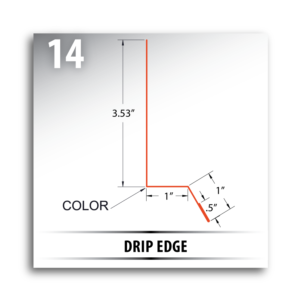 Trim Guide Illustration - Drip Edge