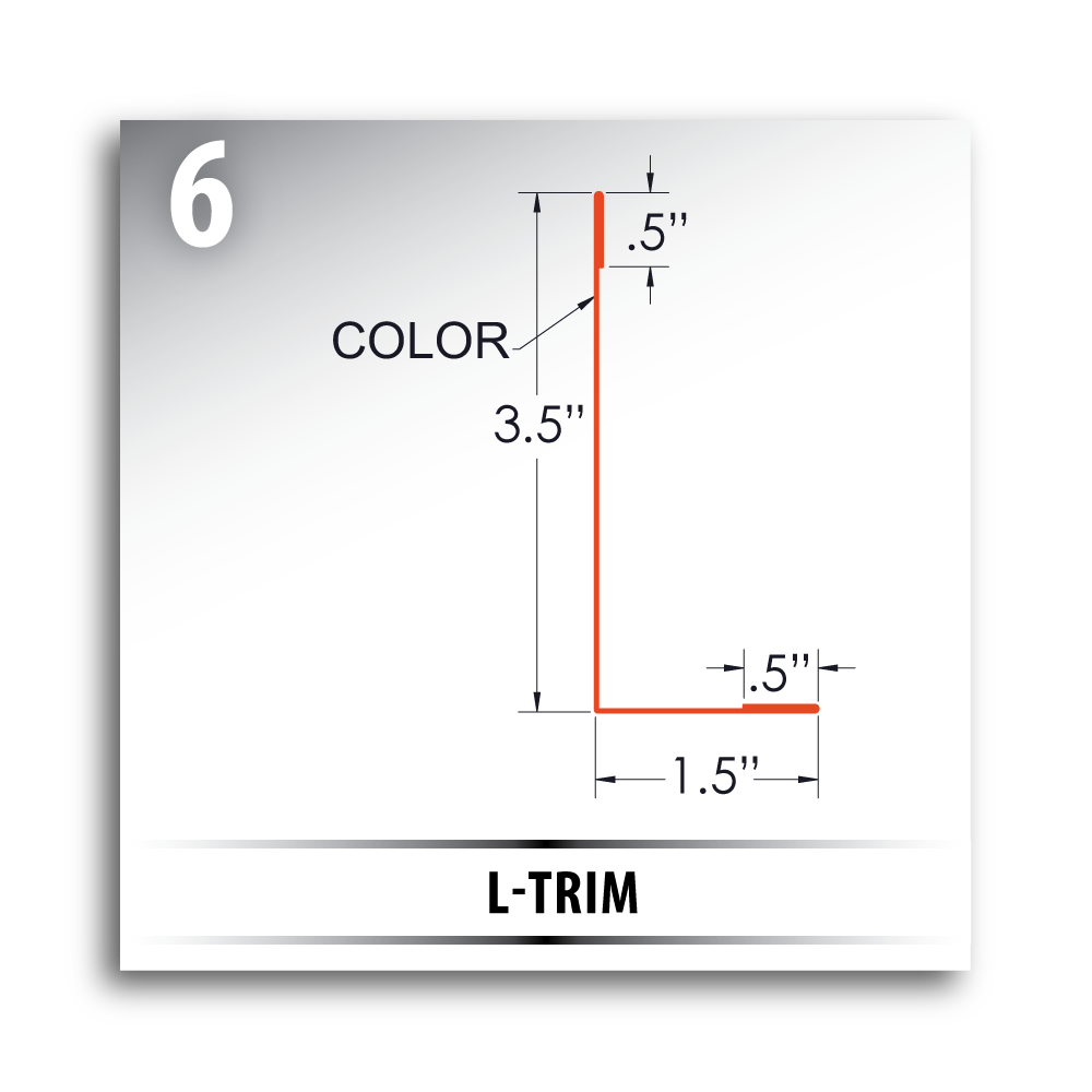Trim Guide Illustration - L-Trim